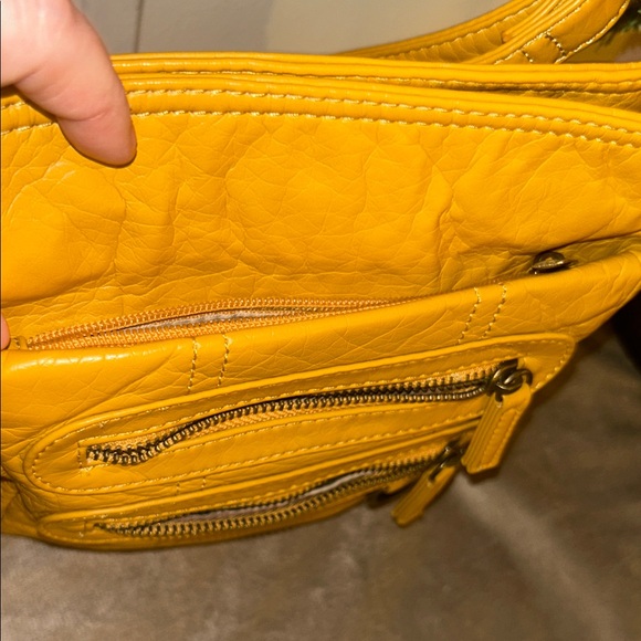 Ampére Mustard Yellow Crossbody Bag - Picture 7 of 13